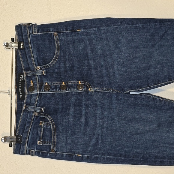 Veronica Beard Debbie High Rise Skinny Jeans Sz 27 - Picture 2 of 9